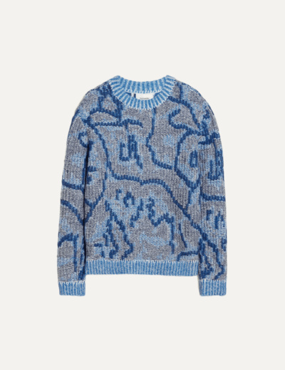 Charles jacquard sweater