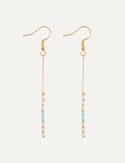 Jenny - Pastel Bead Earrings