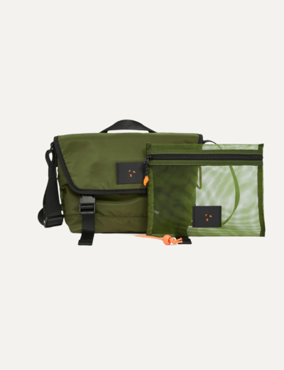 Small Messenger Bag Green