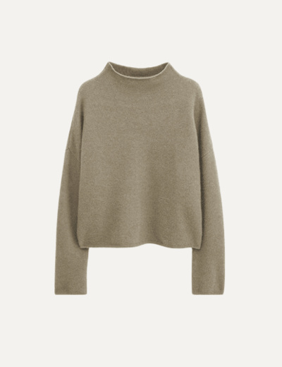 Mika yak funnelneck sweater