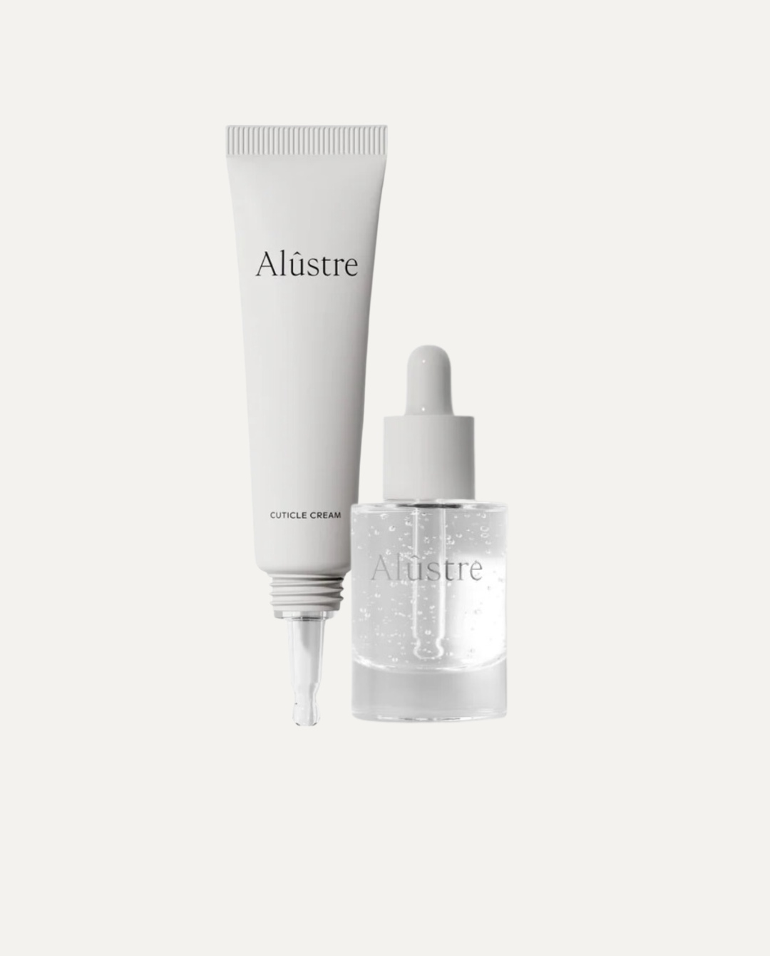 Alûstre Neglepleie: Neglbånd Krem og Negl Serum